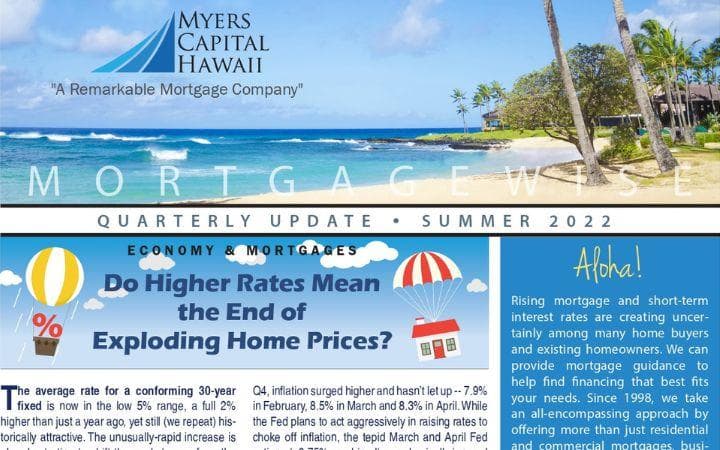 Mortgage Newsletter Summer 2022
